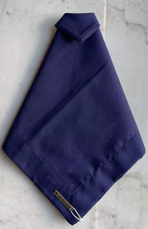 GUARDANAPO AZ MARINHO ALGODAO 42X42CM