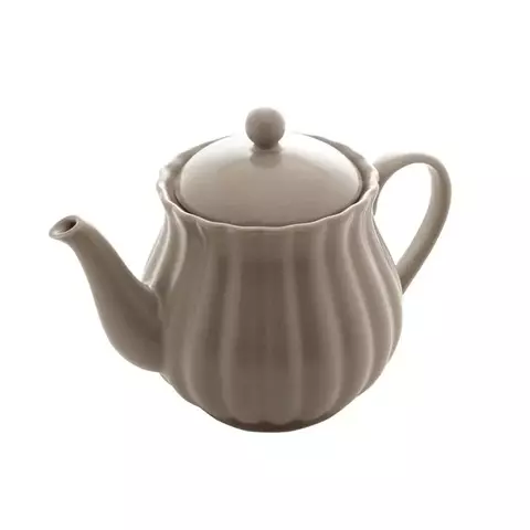 BULE P/CHA DE PORCELANA PETALA AREIA MATT 950ML