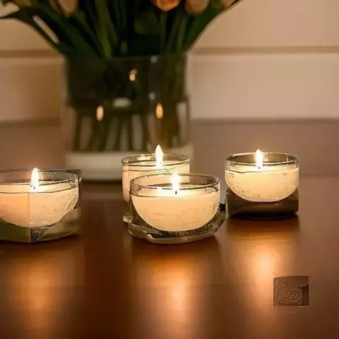 VELA FLUTUANTE BRANCA