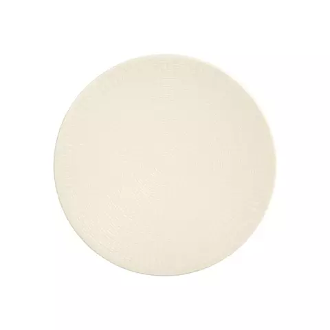 PRATO SOBREMESA TERROIR EM CERAMICA COR BEGE