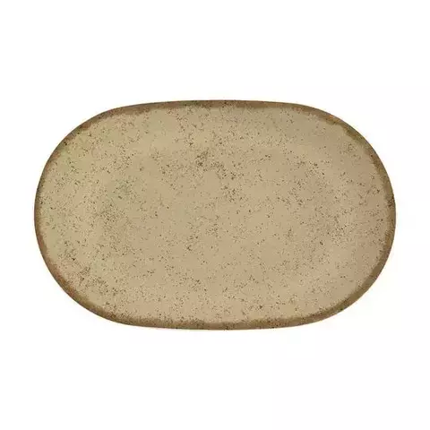 TRAVESSA BEGE ORGANIC COLORS 1O CLASSIFIC. 34X22,5X3,5CM