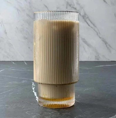 COPO ALTO CRISTAL DE CHUMBO C/BORDA DOURADA LINES