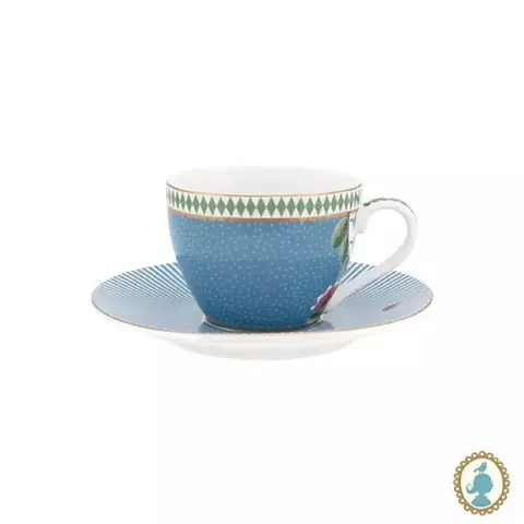 XICARA DE CAFEZINHO AZUL LA MAJORELLE