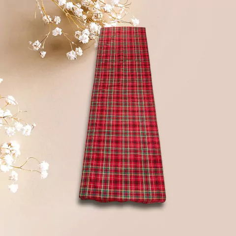 TRILHO DE MESA 1 FACE XADREZ VM/VD/DOUR/PR 15X040CM