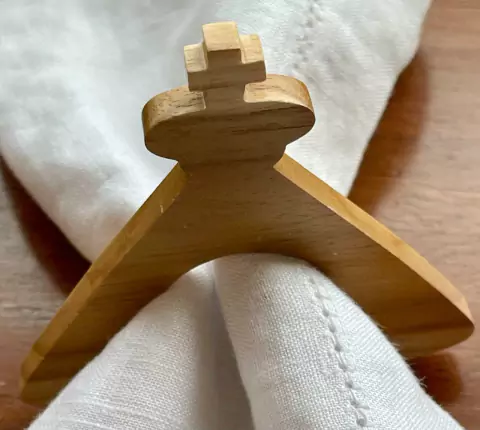 PORTA GUARDANAPO MADEIRA NOSSA SENHORA APARECIDA