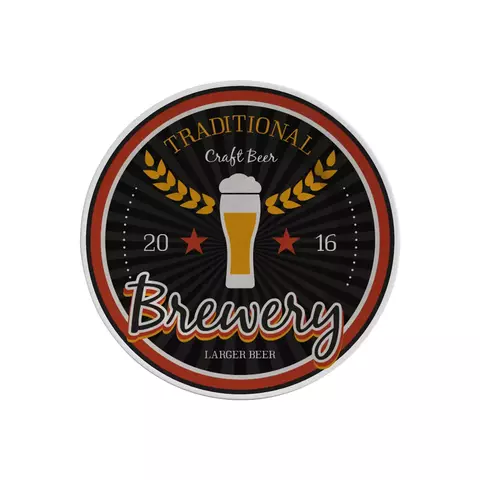 PRATO SOBREMESA BEER PRETO 1O CLASSIFIC.