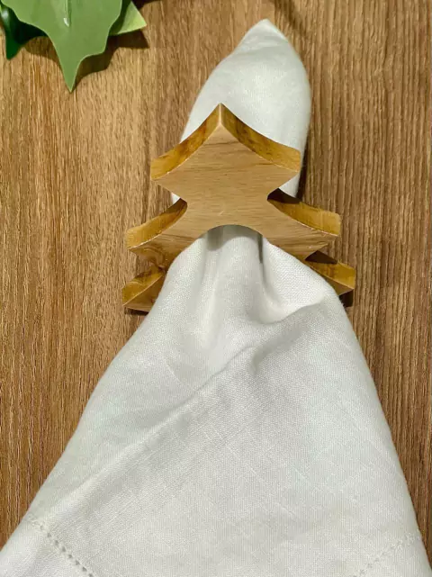 PORTA GUARDANAPO MADEIRA PINHEIRO