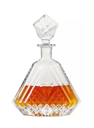 GARRAFA PARA WHISKY OLD BLEND EM CRISTAL ECOLOGICO 630ML A27