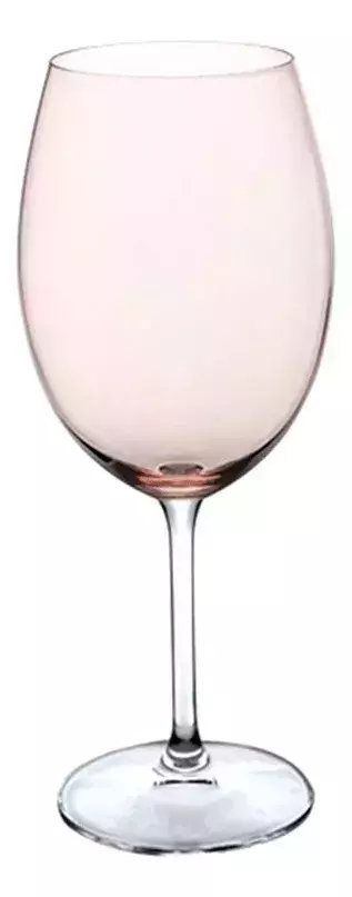 TACA GASTRO EM CRISTAL ECOLOGICO 580ML ROSE