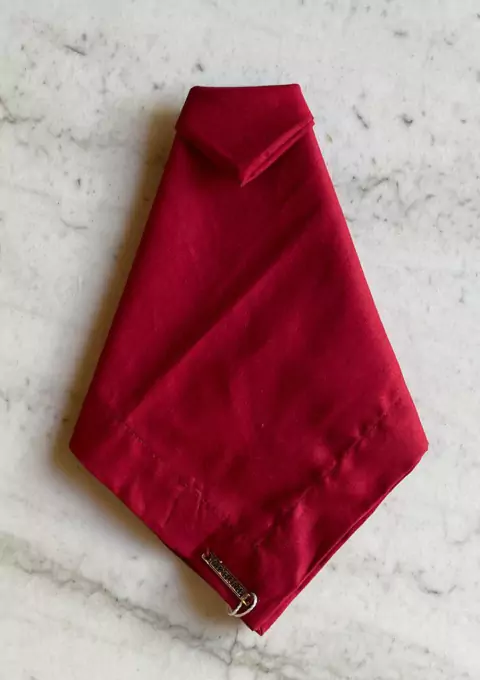 GUARDANAPO VERMELHO NATAL ALGODAO 40X40