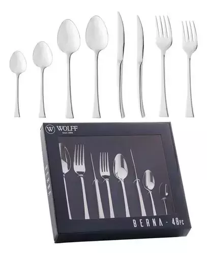 FAQUEIRO 48PC ACO INOX BERNA