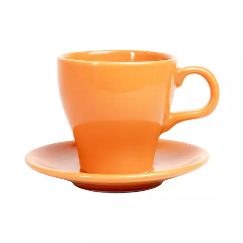 XICARA C/ PIRES TULIPA 280 ML - LARANJA