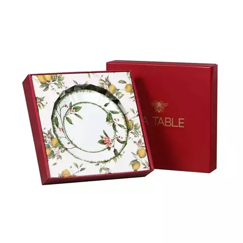 CONJUNTO 4 PRATOS RASOS POSITANO