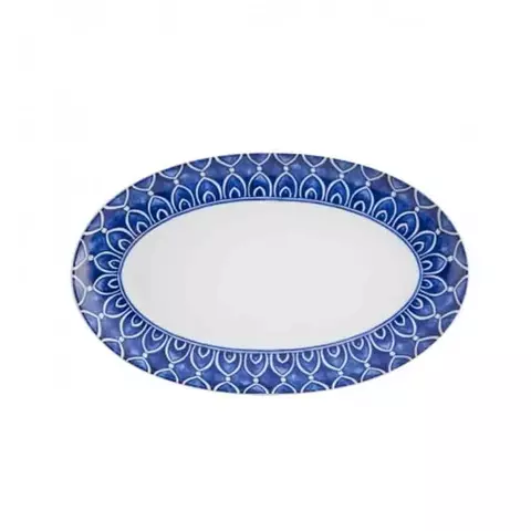 TRAVESSA OVAL 29X18X3CM AZURE LUX
