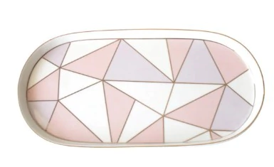 TRAVESSA OVAL BRISA PURPLE ROSE 26,5X3CM