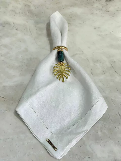 PORTA GUARDANAPO RESINA VERDE MESCLADO COSTELA DE ADAO