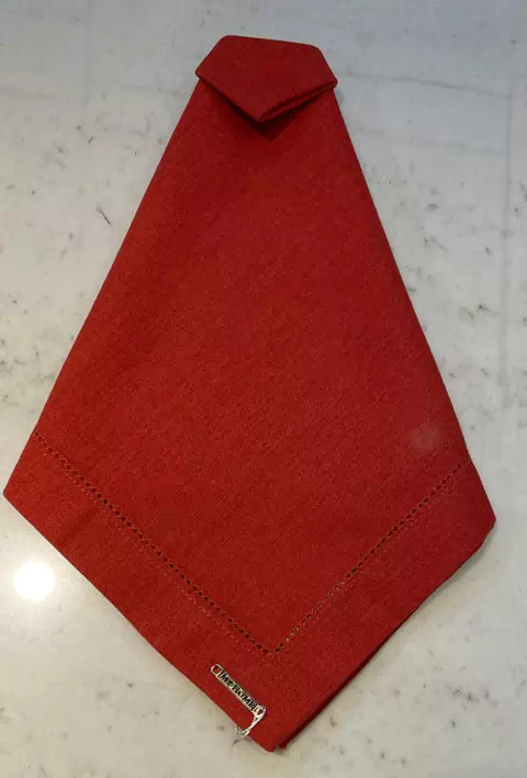 GUARDANAPO SEMENTE CACAU LINHO MISTO COM AJOUR 50X50CM