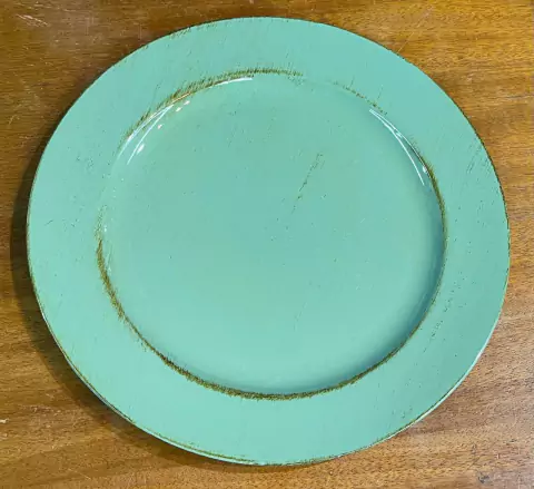 SOUSPLAT PATINADO PLASTICO OPALA VD 25CM