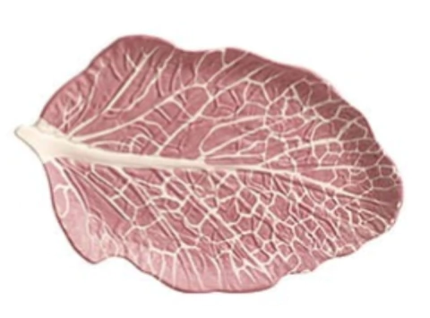 TRAVESSA MEDIA COUVE ROSA MATTE 34,5X32X3CM