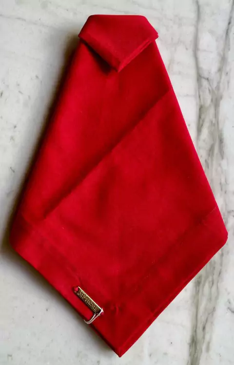 GUARDANAPO VERMELHO NATAL ALGODAO 40X40