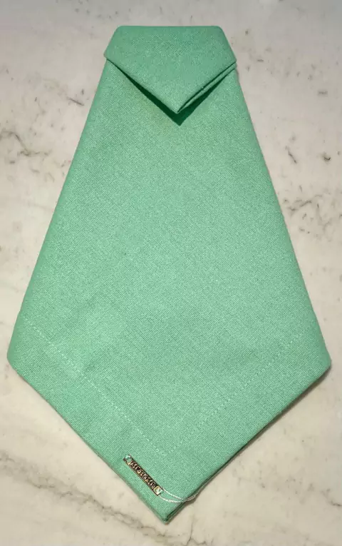 GUARDANAPO VERDE V LINHO MISTO 50X50CM