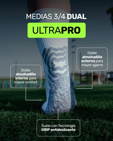 Medias 3/4 DUAL ULTRAPRO Antideslizante - comprar online