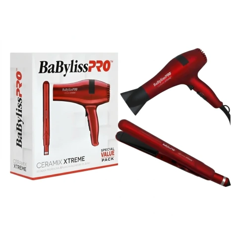 Kit Babylisspro Ceramix Xtreme Secador Y Planchita