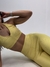 Legging Essential Yellow Butter canelado - Actiz