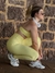 Legging Essential Yellow Butter canelado - loja online