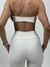 Top Holiday Off White canelado - loja online