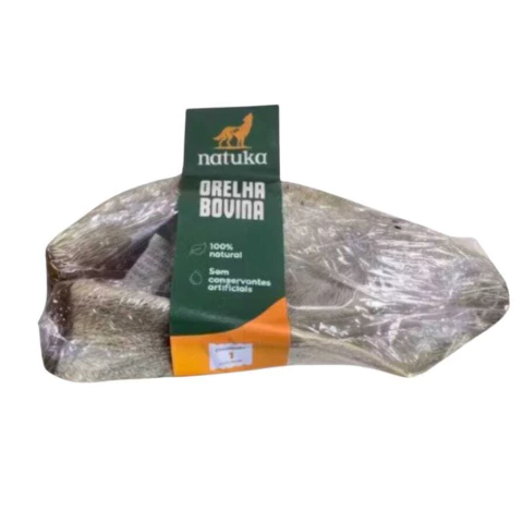 Orelha Bovina Natuka - 1 unidade