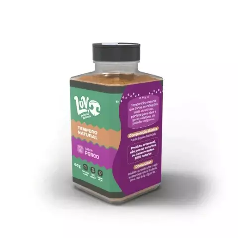 Temperos/Saborizantes Naturais Porco 60g Luv - comprar online