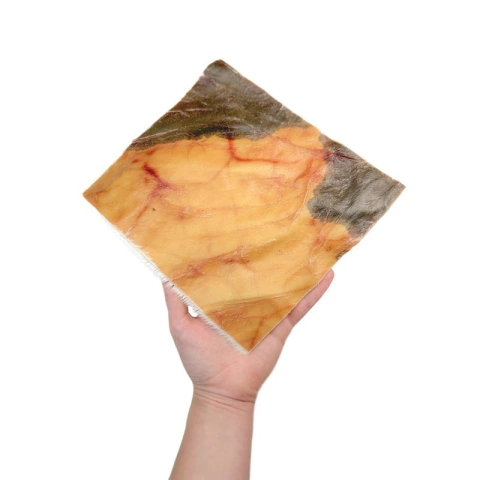 Mat Tapete de Pele Bovina Luv