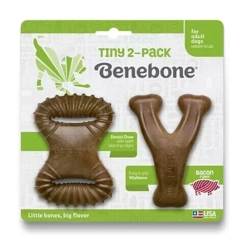 Benebone Wishbone/Dental Chew Bacon