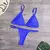 Conjunto de biquíni brasileiro feminino, maiô de cintura baixa, maiô brasilei