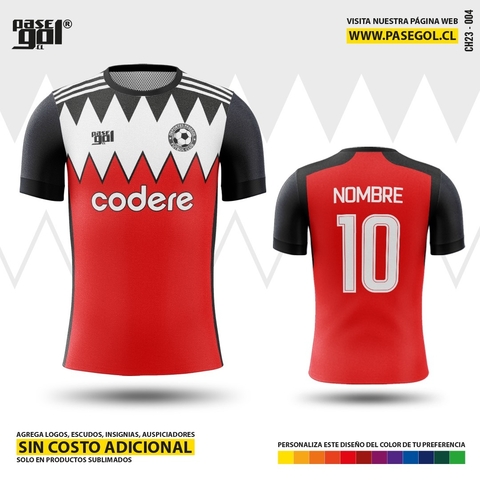Camiseta Sublimada Futbol Varón