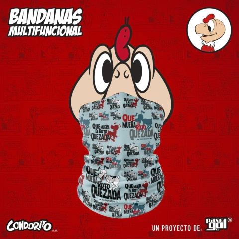 Bandana Multifunción Condorito