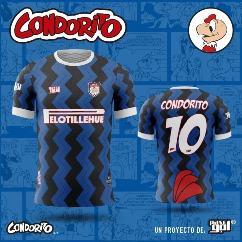 Camiseta Inter de Pelotillehue Condorito