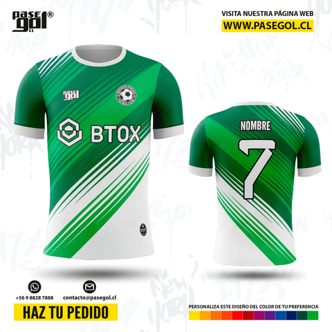 Camiseta Sublimada Futbol Varón