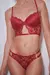 L5730 Bustier soft y braga colaless regulable de puntilla - comprar en línea