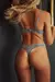 L5747 Soutien soft y braga colaless de puntilla bicolor - comprar en línea