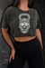 Crop Top Mexican Skull