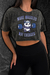 Crop Top Panda Bear Cartoon