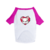 T-shirt Pet - Coração na internet