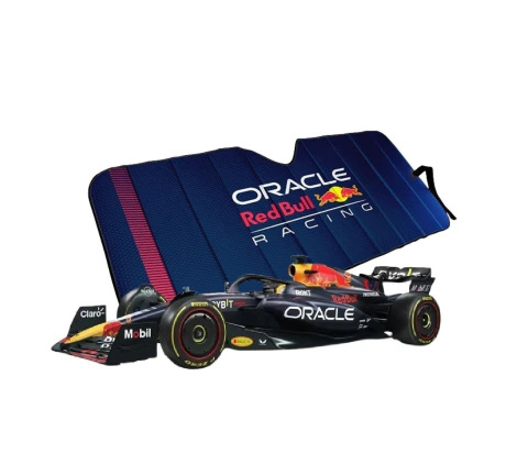 Cortina Parasol Delantera Metalizada Red Bull Oficial