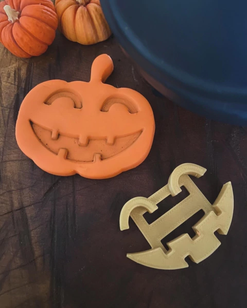 Marcador 4 Carinhas Halloween - Bybee crafted Brasil