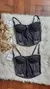 Corset Arianna negro y microtul con lurex en internet