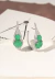 Brinco Curvo Fusion Esmeralda - Misia Acessórios de Luxo