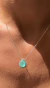 Colar Gota Fusion Esmeralda Colombiana - loja online