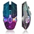 Mouse Recarregável com Clique Silencioso, Iluminação RGB e DPI Variável